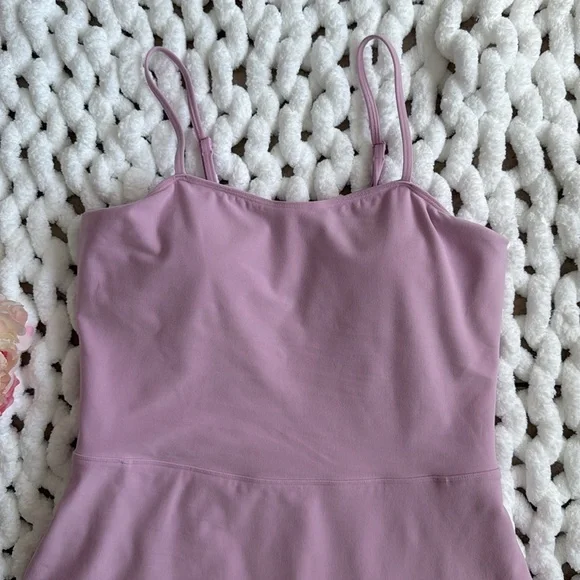 Alo Courtside Tennis Dress Pink Size L - Picture 2 of 9